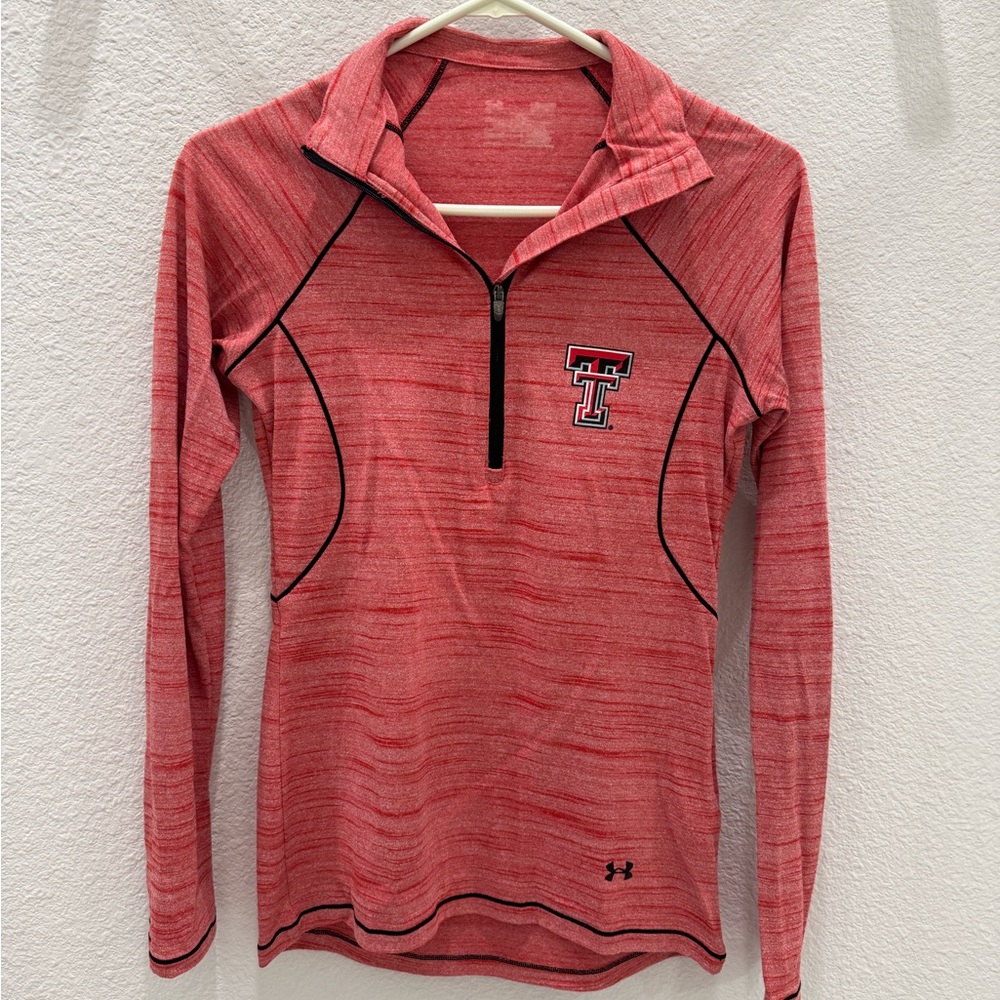 Under Armour Texas Tech Quarter-Zip Pullover